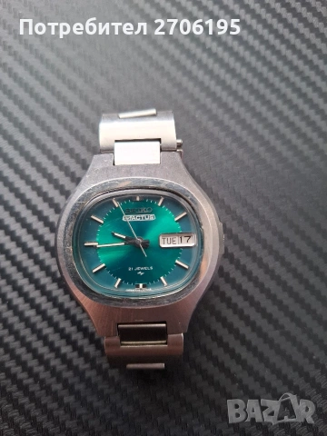 Vintage Seiko 5 Actus 7019- 5010, снимка 3 - Мъжки - 53847056
