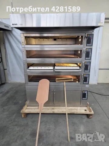 Подова фурна Miwe Condo с шапка/ пароуловител и втасвател, снимка 6 - Други машини и части - 53657267