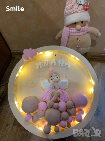 Детска персонализирана лампа , снимка 3 - Детски нощни лампи - 52776173