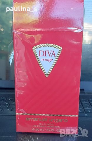 Дизайнерски парфюм "Diva rouge" by Ungaro / 100ml EDP , снимка 4 - Дамски парфюми - 45911733