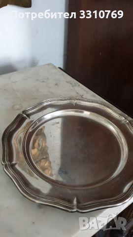 Метална чиния. , снимка 1 - Чинии - 45542161