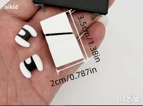 Конзола Плейстейшън PlayStation Джойстик макет фигурки за украса декор торта и др, снимка 2 - Други - 52959139