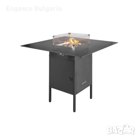 Модерна дизайнерска маса - Огнена маса Engasco Slava High, снимка 2 - Маси - 53941344