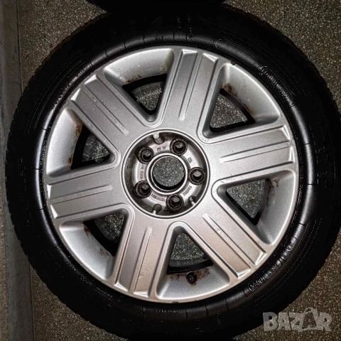 Продавам джанти от AUDI А2 15/6J/ET37 с гуми, снимка 3 - Гуми и джанти - 53759694