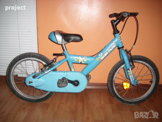 DRAG (Драг) 16" детско колело,велосипед с помощни колела .Промо цена, снимка 1 - Детски велосипеди, триколки и коли - 44944324