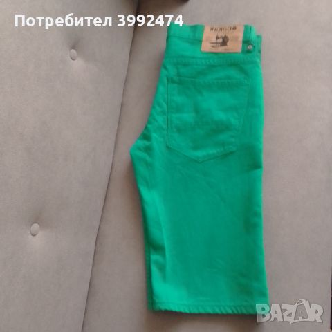 Мъжки бермуди, Indigo jeans,L-XL, снимка 1 - Къси панталони - 45128975