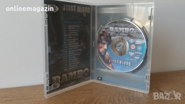 DVD RAMBO trilogy , снимка 3 - DVD филми - 54163416