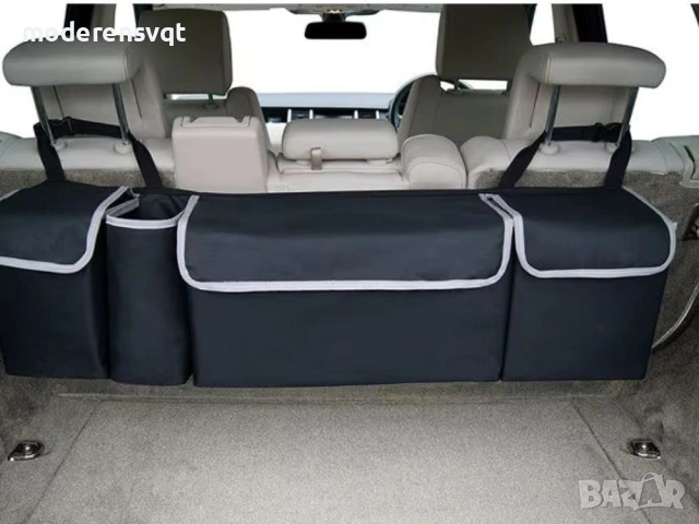 Автомобилен органайзер за багажника, сгъваема чанта за автомобилни аксесоари, снимка 6 - Аксесоари и консумативи - 53988901