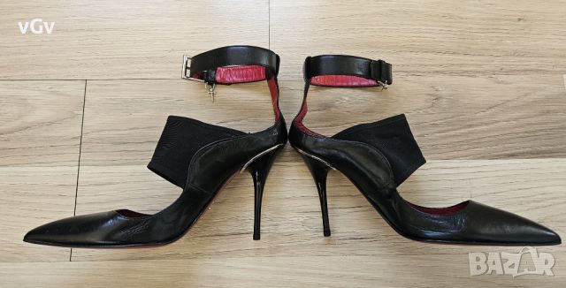 Токчета Cesare Paciotti -36/37, снимка 2 - Дамски обувки на ток - 45540020