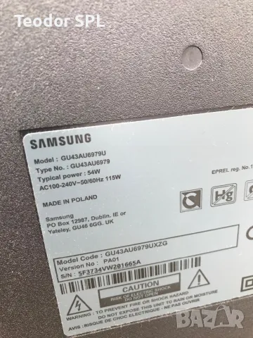 Samsung 43 инча на части , снимка 5 - Части и Платки - 48122134