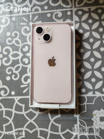 Продавам IPhone 13 mini 128gb=Battery Health:100%=498.74лв, снимка 3 - Apple iPhone - 53212462