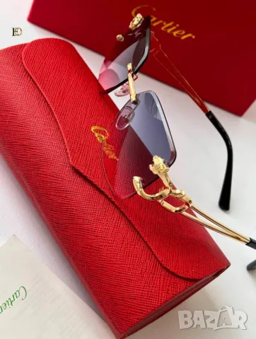 очила с калъф cartier