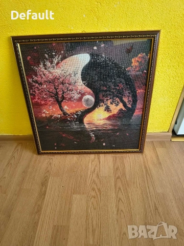 Диамантен гоблен-Ин и ян -Уникат