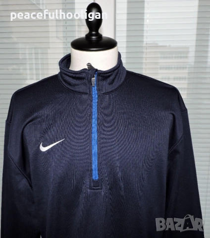 Nike Running -мъжка синя блуза с дълъг ръкав за спорт размер XL  Размер по етикет - XL Състояние : , снимка 2 - Спортни дрехи, екипи - 53393157