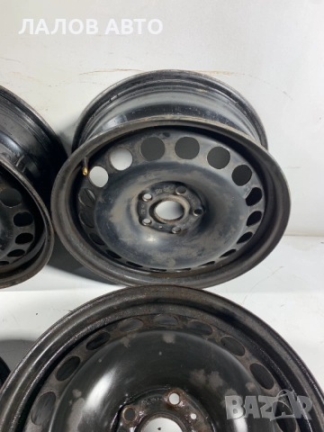 Железни джанти 16 цола 5х112 6,5j et42 ц.о. 57.1 , снимка 5 - Гуми и джанти - 52369049