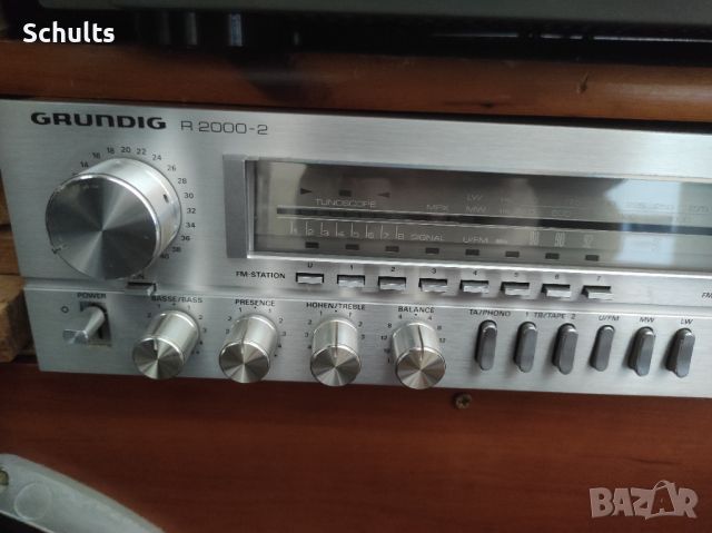 Grundig r 2000-2 транзисторен ресивър, снимка 2 - Ресийвъри, усилватели, смесителни пултове - 46290872