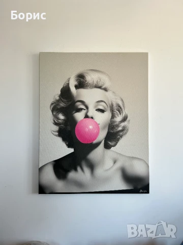 Висококачествена декоративна канава, опъната върху здрава дървена подрамка