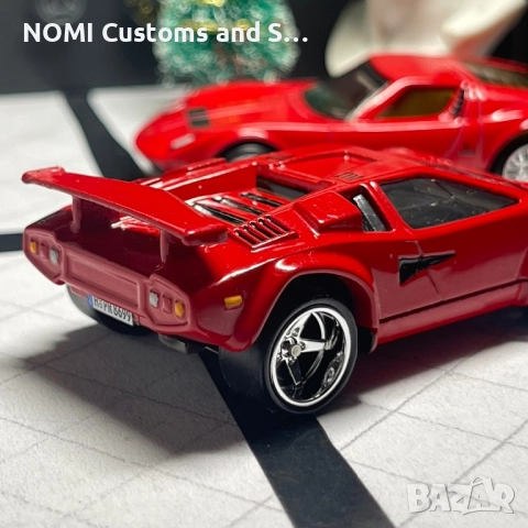 Hot Wheels Lamborghini Countach & Miura SV, снимка 2 - Коли, камиони, мотори, писти - 52968744