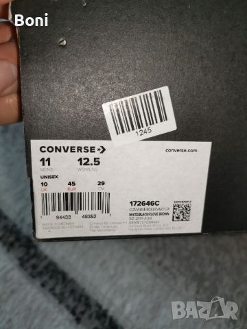 Converse 45 номер , снимка 9 - Маратонки - 45650475