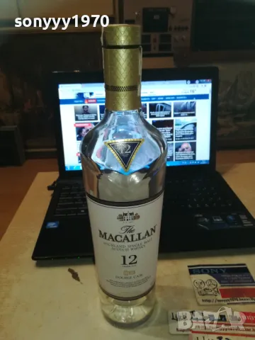 MACALLAN 12 КОЛЕКЦИОНЕРСКО ШИШЕ 1109241154, снимка 2 - Колекции - 47201531