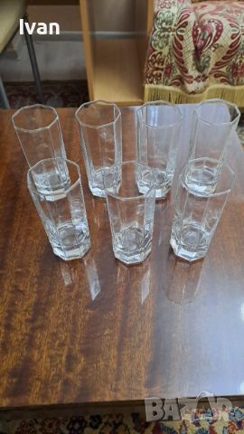 Стъклени чаши, снимка 3 - Чаши - 45584440