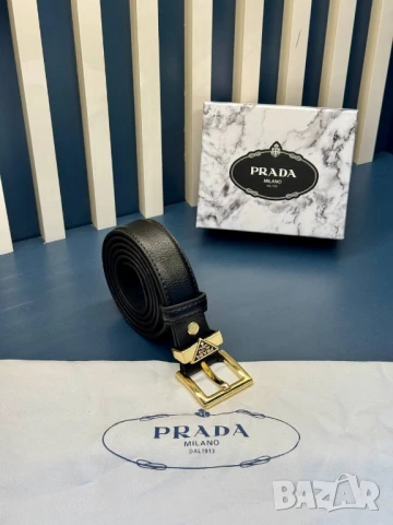 колани от естествена кожа в кутия prada, снимка 10 - Колани - 50595407