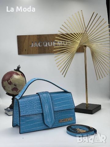 Дамска чанта синя Jacquemus реплика, снимка 1 - Чанти - 45905368