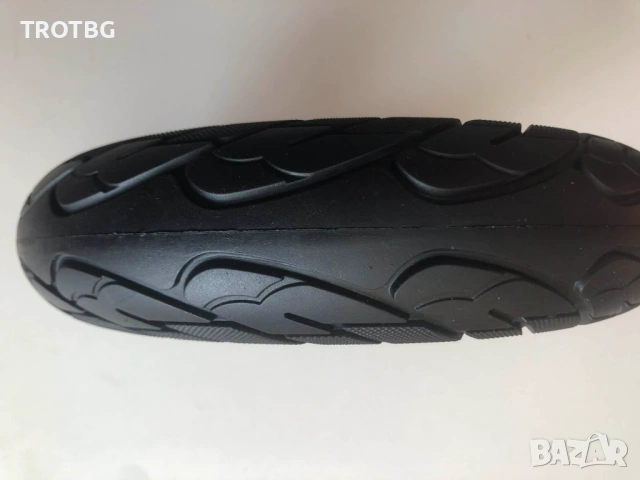 Плътна гума NEDONG 10X2.125-6.5 със син ринг, снимка 2 - Други спортове - 53774305