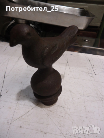 Метална отливка на птица, снимка 3 - Антикварни и старинни предмети - 52384594