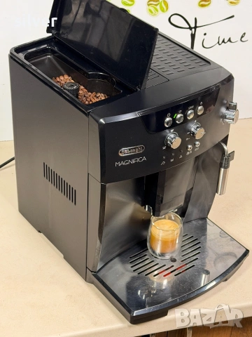 Кафемашина кафе автомат delonghi magnifica с гаранция, снимка 7 - Кафемашини - 54228581