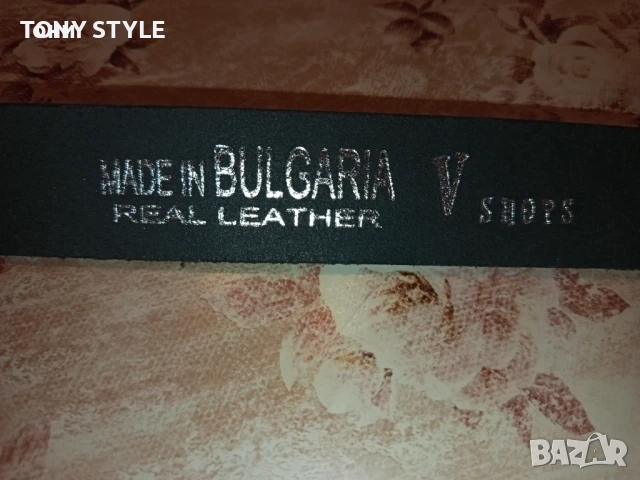 BMW Нов Мъжки Колан Изцяло от Естествена Кожа 105см., снимка 6 - Колани - 51644229