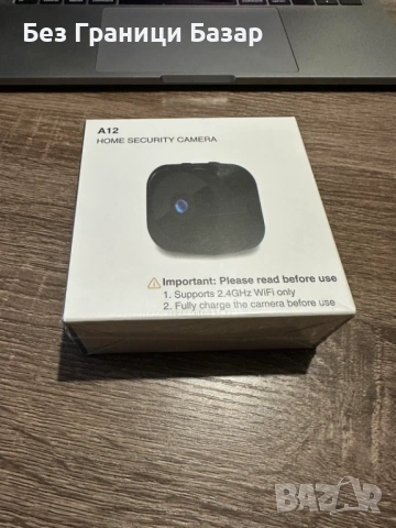 Нова мини A12 домашна охранителна камера WiFi 2.4GHz за наблюдение охрана дом сигурност