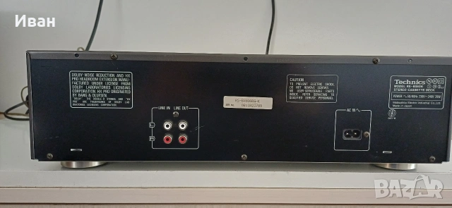 Дек Technics RS-BX606 3-глави , снимка 7 - Декове - 53826112