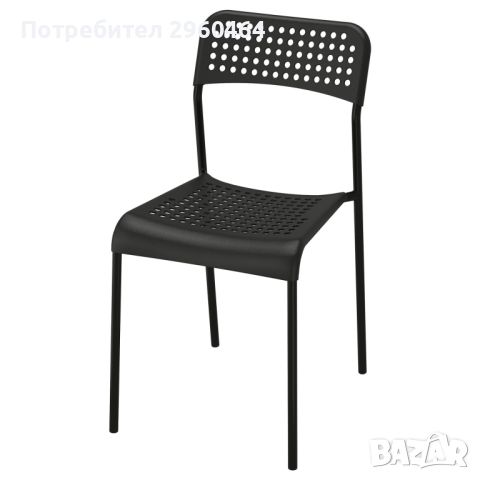 Столове от Икеа ADDE, с възглавници - 10 броя, снимка 1 - Столове - 46443289