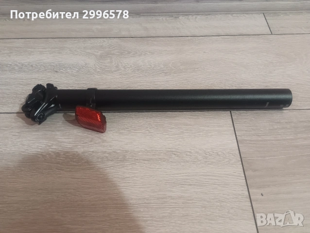 Ново 31.6 мм алуминиево колче за седалка велосипед колело светлоотразител