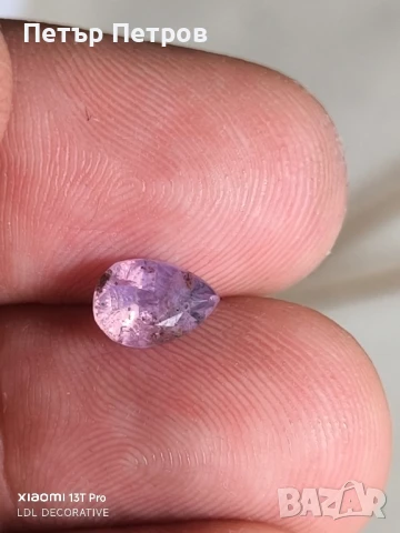 сапфир- розов- 1.75 ct, снимка 1