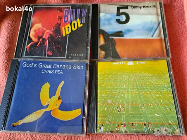 Chris Rea, Lenny Kravitz, Billy Idol, снимка 1 - CD дискове - 45898108