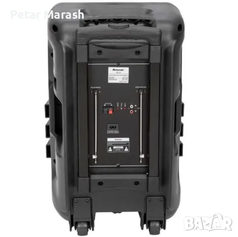 Преносима черна кароке тонколона Meirende K5-12 12”, снимка 3 - Тонколони - 50310961