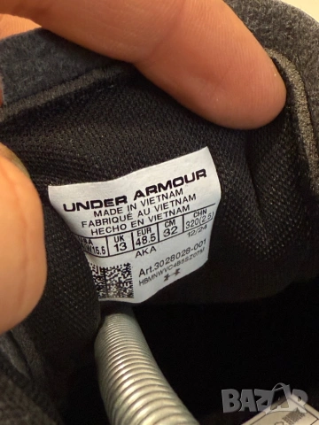 Щангети Under Armour Reign Lifter | 48,5, снимка 5 - Спортни обувки - 53510284