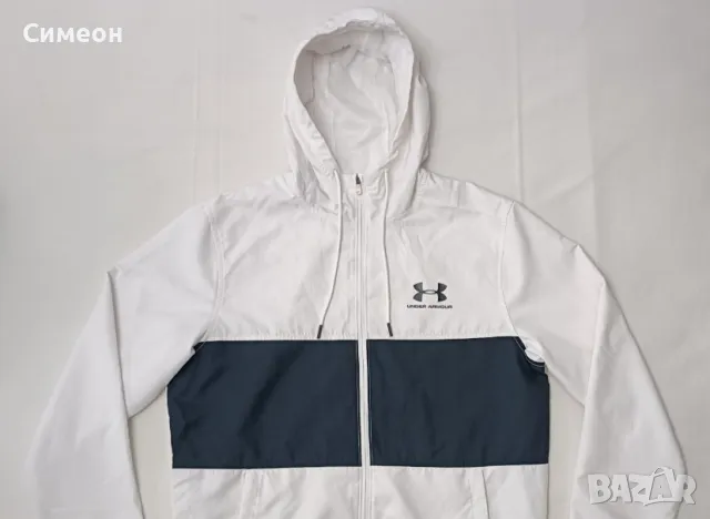 Under Armour UA Sportstyle Wind Jacket оригинално яке S спорт ветровка, снимка 2 - Спортни дрехи, екипи - 48927295