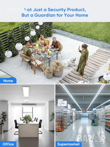 SANNCE 4K Безжични CCTV камери 2 броя за N98WHG 4K NVR, IP66, снимка 8 - IP камери - 51177867