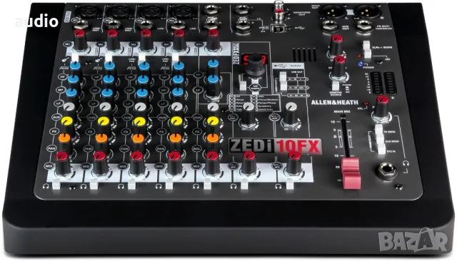 Миксер Allen & Heath ZEDI-10FX, снимка 2 - Ресийвъри, усилватели, смесителни пултове - 17255298