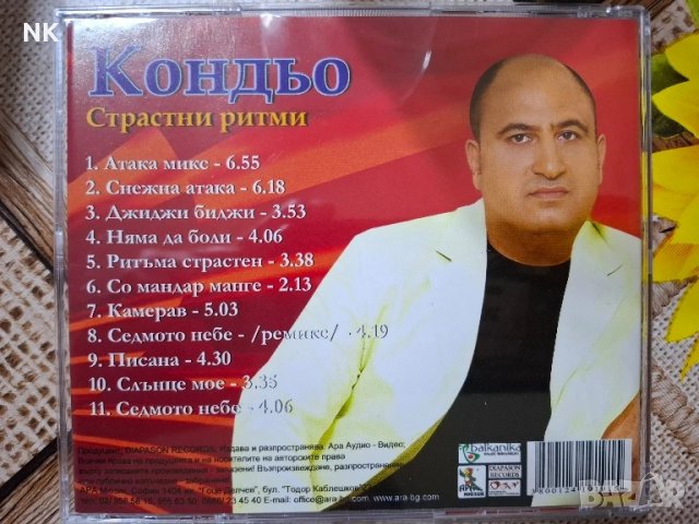 КОНДЬО-Страстни ритми, снимка 2 - CD дискове - 50989776