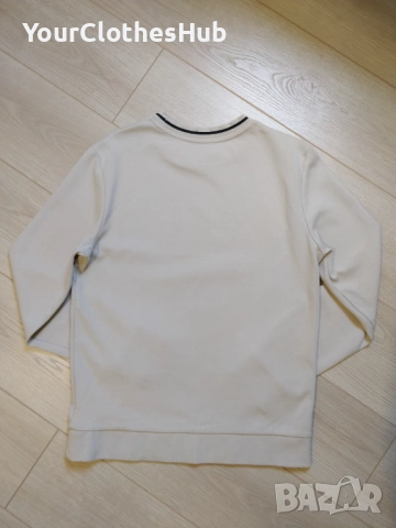 A.P.C. RUE MADAME PARIS S size Мъжка бежова блуза, снимка 2 - Блузи с дълъг ръкав и пуловери - 52925915