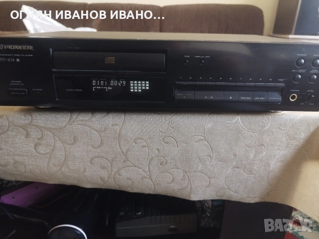 PIONEER PD-104, снимка 3 - Ресийвъри, усилватели, смесителни пултове - 54287545