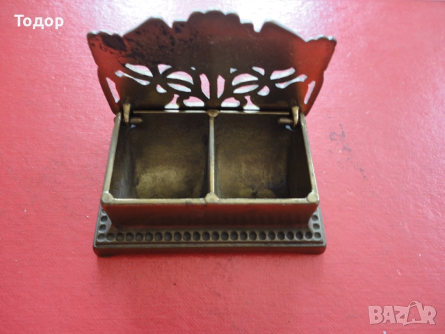 Невероятна ажурна бронзова кутия за бижута , снимка 4 - Колекции - 52673579