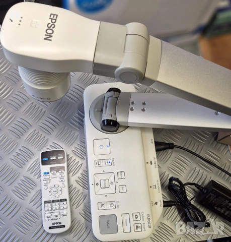 Визуализатор камера Epson ELPDC21 FHD 12x оптично, снимка 4 - Фотоапарати - 53791461