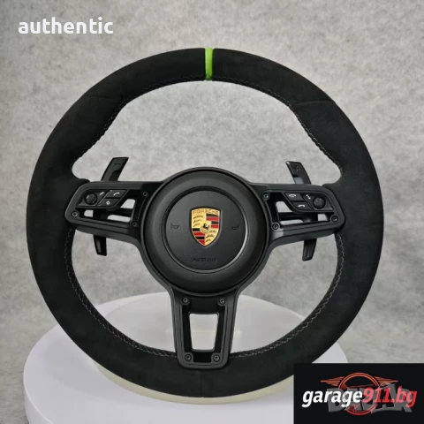 Алкантара Волан Порше Porsche GT3 911 Cayenne Cayman Panamera Carrera Boxter 991 997, снимка 2 - Аксесоари и консумативи - 49215506