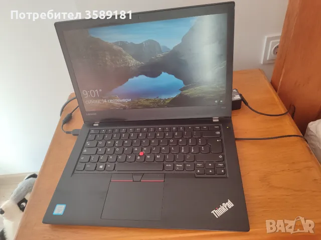 Лаптоп Lenovo ThinkPad T470, снимка 3 - Лаптопи за дома - 47235014