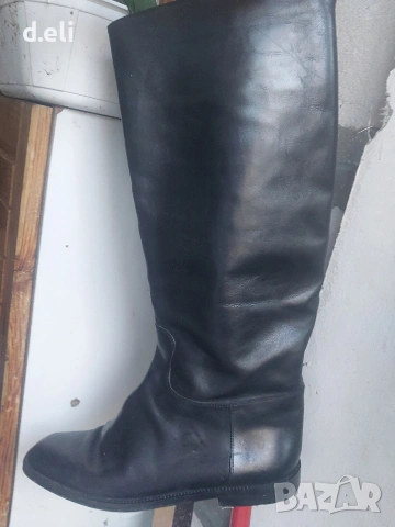 Hugo BOSS и BALDININI Original Size 40 100% Кожа, снимка 2 - Дамски ботуши - 48742839
